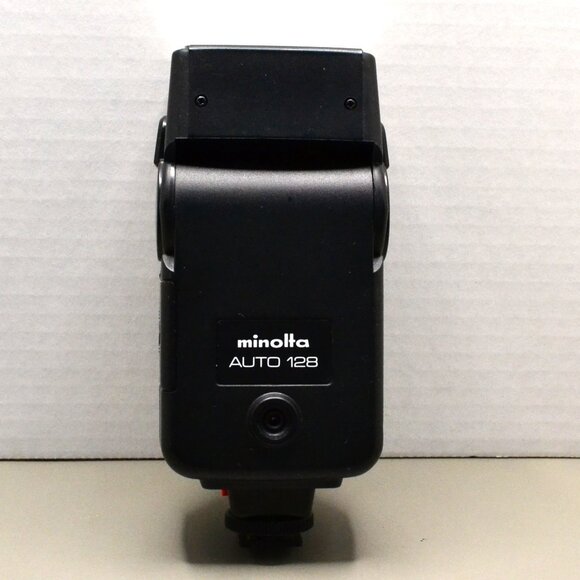 Minolta Auto 128 Flash Designed X Series Cameras Works 35mm SLR Photography - Picture 3 of 5